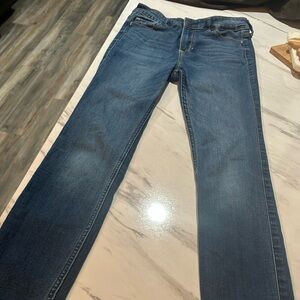 Hollister Women's Skinny Jeans in Blue